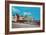 Castaway Beach Motel-null-Framed Art Print