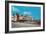 Castaway Beach Motel-null-Framed Art Print