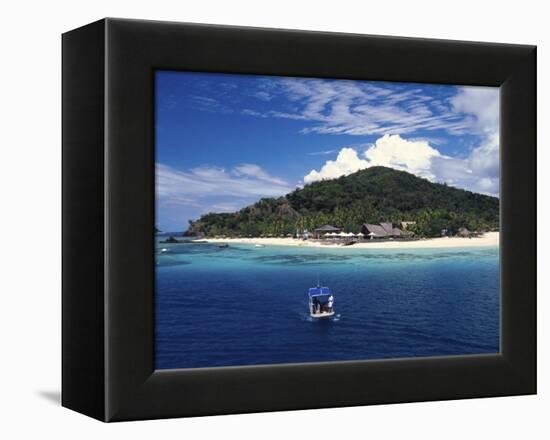 Castaway Island Resort, Mamanuca Islands, Fiji-David Wall-Framed Premier Image Canvas