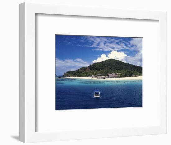 Castaway Island Resort, Mamanuca Islands, Fiji-David Wall-Framed Photographic Print