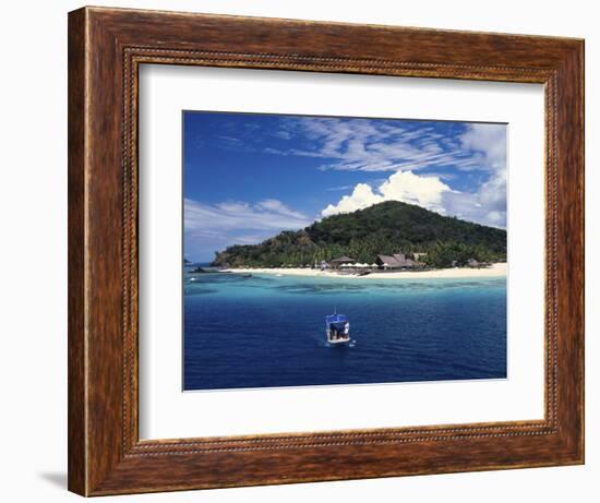 Castaway Island Resort, Mamanuca Islands, Fiji-David Wall-Framed Photographic Print