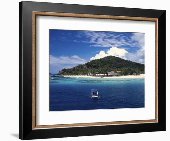 Castaway Island Resort, Mamanuca Islands, Fiji-David Wall-Framed Photographic Print