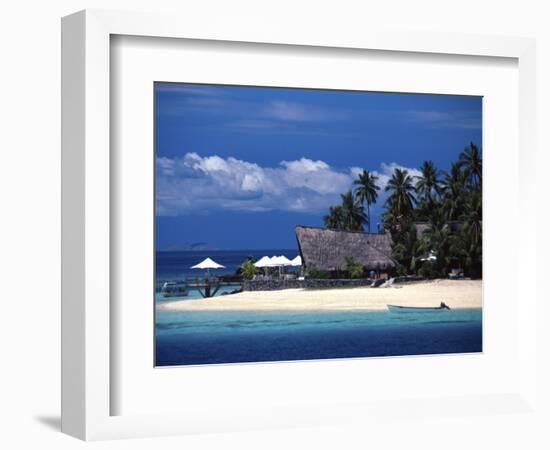 Castaway Island Resort, Mamanuca Islands, Fiji-David Wall-Framed Photographic Print