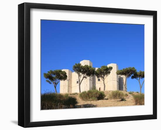 Castel del Monte (Federico II Castle), UNESCO World Heritage Site, Puglia, Italy, Europe-Vincenzo Lombardo-Framed Photographic Print