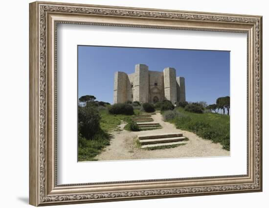 Castel Del Monte, Octagonal Castle, Built for Emperor Frederick Ii in the 1240S, Apulia, Italy-Stuart Forster-Framed Photographic Print