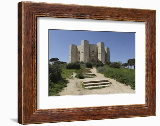 Castel Del Monte, Octagonal Castle, Built for Emperor Frederick Ii in the 1240S, Apulia, Italy-Stuart Forster-Framed Photographic Print