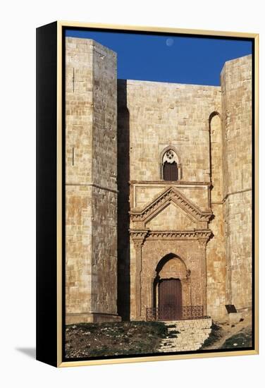 Castel Del Monte's Entrance, 1229-1249-null-Framed Premier Image Canvas