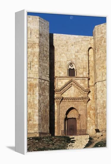 Castel Del Monte's Entrance, 1229-1249-null-Framed Premier Image Canvas