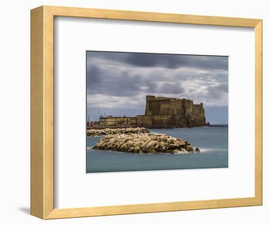 Castel dell'Ovo in Naples-enricocacciafotografie-Framed Photographic Print