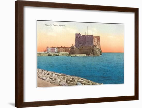 Castel dell'Ovo, Naples, Italy-null-Framed Art Print