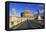 Castel Sant'Angelo Castle with Ponte Sant'Angelo Bridge, UNESCO World Heritage Site, Rome, Lazio, I-Hans-Peter Merten-Framed Premier Image Canvas