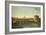 Castel Santangelo and the Ponte Santangelo, Rome, with St. Peters and the Vatican-Antonio Joli-Framed Giclee Print