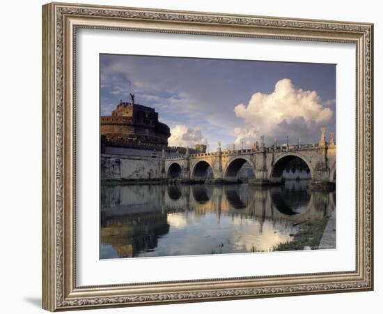 Castel St. Angelo, Rome, Lazio, Italy-Adam Woolfitt-Framed Photographic Print