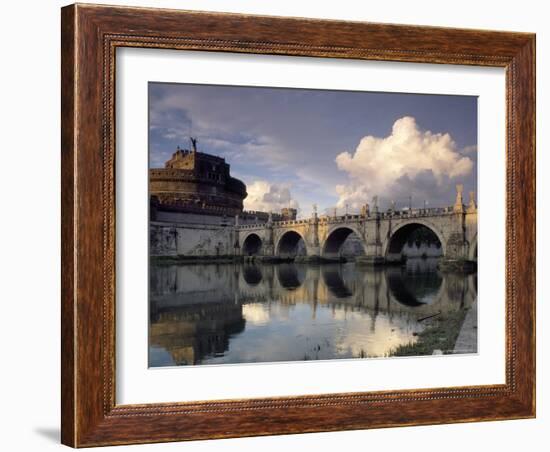 Castel St. Angelo, Rome, Lazio, Italy-Adam Woolfitt-Framed Photographic Print