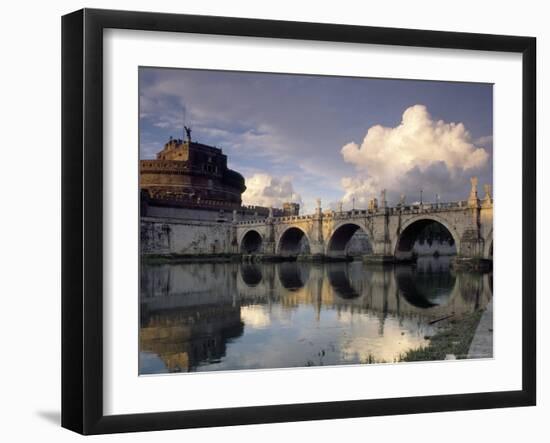 Castel St. Angelo, Rome, Lazio, Italy-Adam Woolfitt-Framed Photographic Print