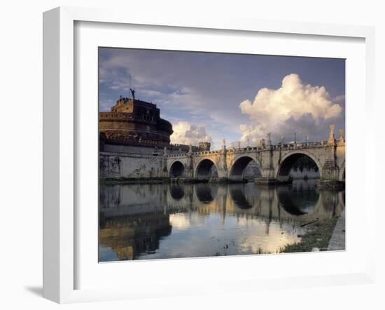 Castel St. Angelo, Rome, Lazio, Italy-Adam Woolfitt-Framed Photographic Print