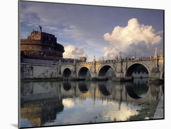 Castel St. Angelo, Rome, Lazio, Italy-Adam Woolfitt-Mounted Photographic Print