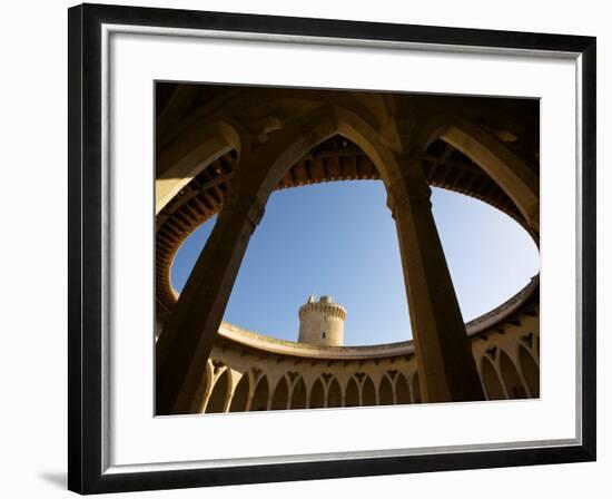 Castell De Bellver, Palma, Mallorca, Spain-Neil Farrin-Framed Photographic Print