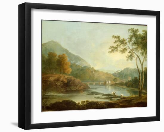 Castell Dinas Bran, Llangollen, C.1771-Richard Wilson-Framed Giclee Print