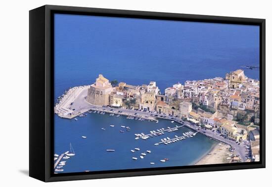 Castellammare Del Golfo, Sicily, Italy, Mediterranean, Europe-Bruno Morandi-Framed Premier Image Canvas