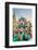 Castellers or Human Tower Exhibiting in Front of the Cathedral, Barcelona, Catalonia, Spain-Stefano Politi Markovina-Framed Photographic Print