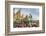 Castellers or Human Tower Exhibiting in Front of the Cathedral, Barcelona, Catalonia, Spain-Stefano Politi Markovina-Framed Photographic Print