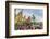 Castellers or Human Tower Exhibiting in Front of the Cathedral, Barcelona, Catalonia, Spain-Stefano Politi Markovina-Framed Photographic Print