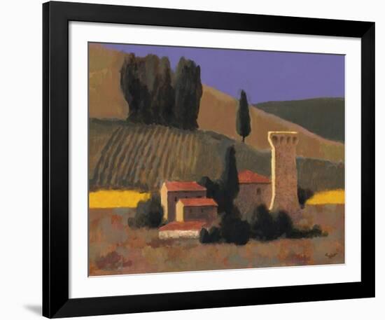 Castellina-William Buffett-Framed Art Print