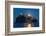 Castello Aragonese at dusk, Island of Ischia, Campania, Italy, Europe-Neil Farrin-Framed Photographic Print