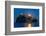 Castello Aragonese at dusk, Island of Ischia, Campania, Italy, Europe-Neil Farrin-Framed Photographic Print