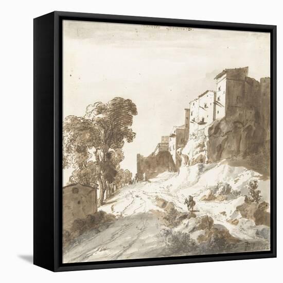 Castello Bomarzo, 1625-Bartholomeus Breenbergh-Framed Premier Image Canvas