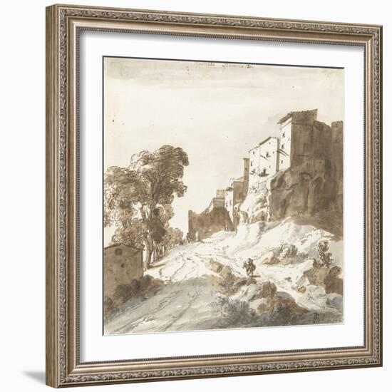 Castello Bomarzo, 1625-Bartholomeus Breenbergh-Framed Giclee Print