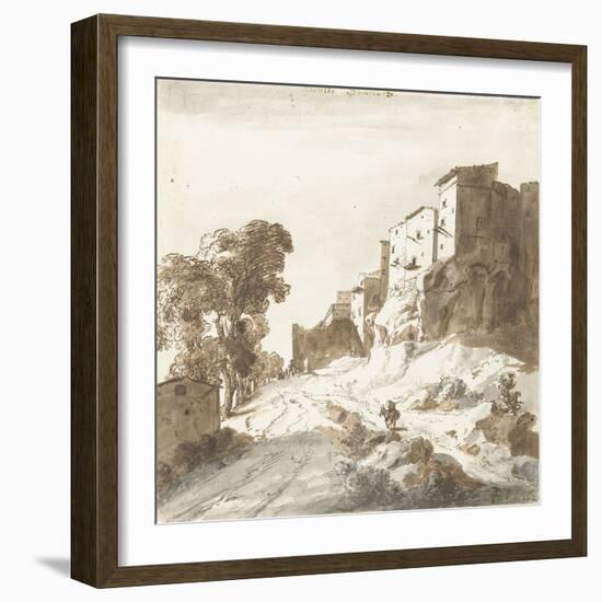 Castello Bomarzo, 1625-Bartholomeus Breenbergh-Framed Giclee Print