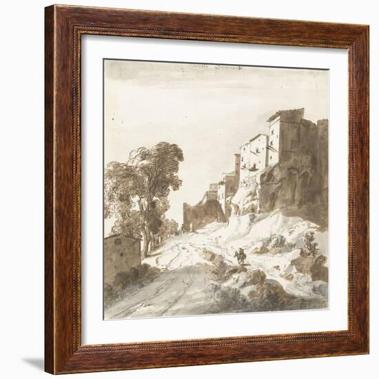 Castello Bomarzo, 1625-Bartholomeus Breenbergh-Framed Giclee Print