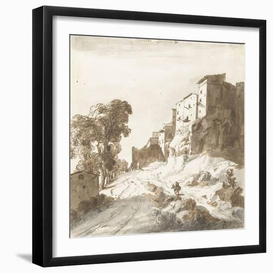 Castello Bomarzo, 1625-Bartholomeus Breenbergh-Framed Giclee Print