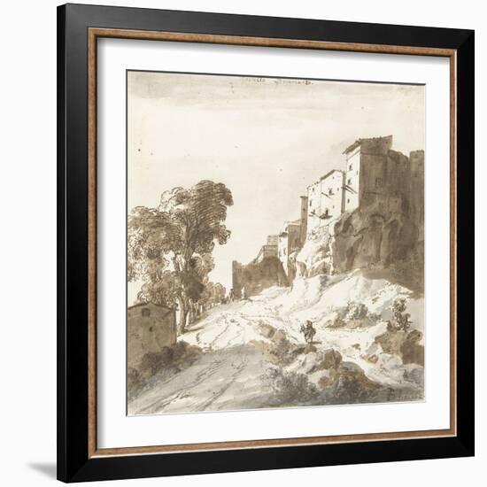 Castello Bomarzo, 1625-Bartholomeus Breenbergh-Framed Giclee Print