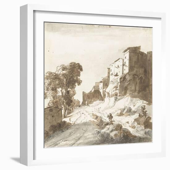 Castello Bomarzo, 1625-Bartholomeus Breenbergh-Framed Giclee Print