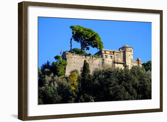 Castello Brown, Portofino, Genova (Genoa), Liguria, Italy, Europe-Carlo Morucchio-Framed Photographic Print