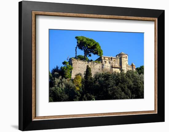 Castello Brown, Portofino, Genova (Genoa), Liguria, Italy, Europe-Carlo Morucchio-Framed Photographic Print