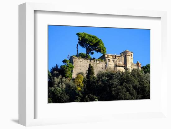 Castello Brown, Portofino, Genova (Genoa), Liguria, Italy, Europe-Carlo Morucchio-Framed Photographic Print