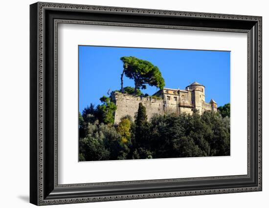 Castello Brown, Portofino, Genova (Genoa), Liguria, Italy, Europe-Carlo Morucchio-Framed Photographic Print