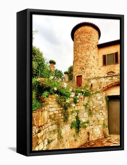 Castello Di Gabbiano, One of the Historic Chianti Wine Estates in Tuscany, Greve, Italy-Richard Duval-Framed Premier Image Canvas