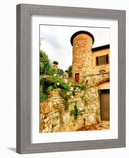 Castello Di Gabbiano, One of the Historic Chianti Wine Estates in Tuscany, Greve, Italy-Richard Duval-Framed Photographic Print