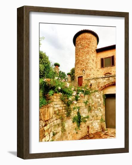 Castello Di Gabbiano, One of the Historic Chianti Wine Estates in Tuscany, Greve, Italy-Richard Duval-Framed Photographic Print