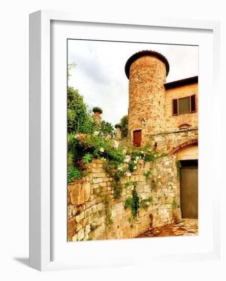 Castello Di Gabbiano, One of the Historic Chianti Wine Estates in Tuscany, Greve, Italy-Richard Duval-Framed Photographic Print