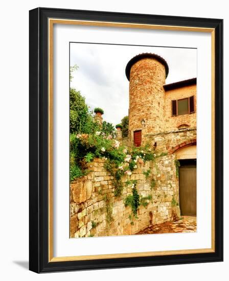 Castello Di Gabbiano, One of the Historic Chianti Wine Estates in Tuscany, Greve, Italy-Richard Duval-Framed Photographic Print