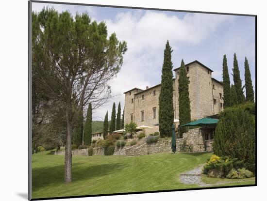 Castello Di Spaltenna, Now a Hotel, Gaiole in Chianti, Chianti, Tuscany, Italy, Europe-Robert Harding-Mounted Photographic Print