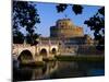 Castello Sant Angelo and River Tiber, Rome, Lazio, Italy, Europe-Charles Bowman-Mounted Photographic Print