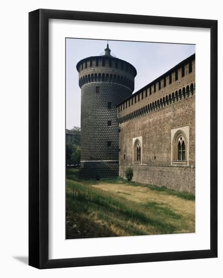 Castello Seorzesco, Milan, Lombardy, Italy-Christina Gascoigne-Framed Photographic Print