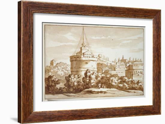 Castello St Angelo, 1688-Jacob van der Ulft-Framed Giclee Print